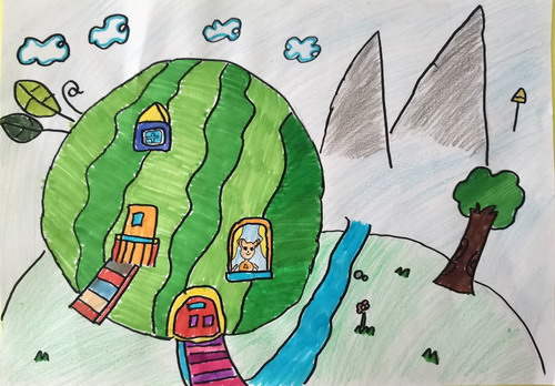 西瓜小屋画画好看