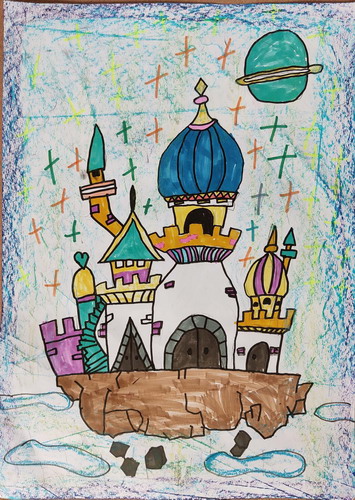 城堡绘画获奖作品