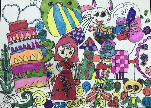 斜塔旅行记儿童画获奖