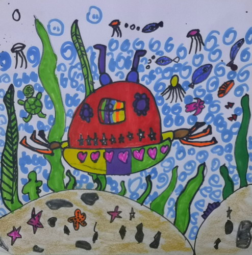 海底世界创意画获奖