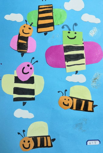 蜜蜂嗡嗡手绘画获奖