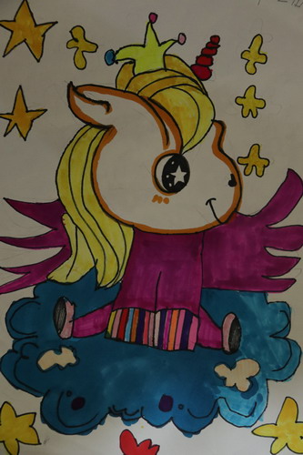 快乐小马画画好看