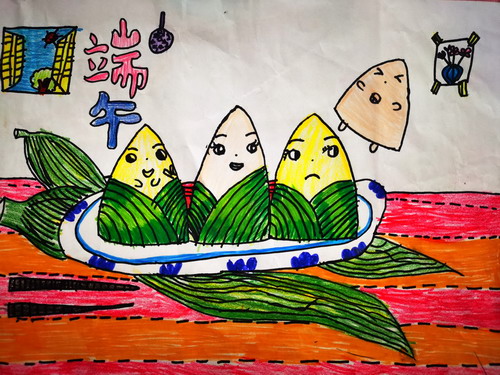 端午节画简单又漂亮