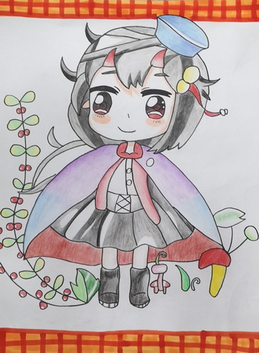 小魔女创意画获奖