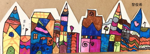 城堡儿童画获奖