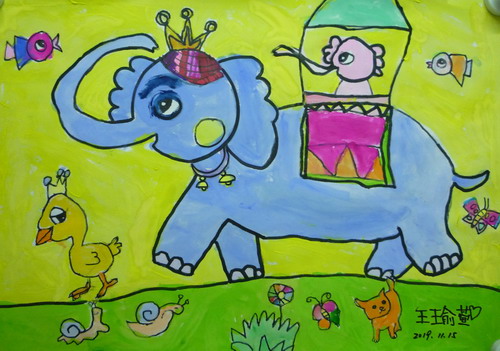 吉象出行创意画获奖