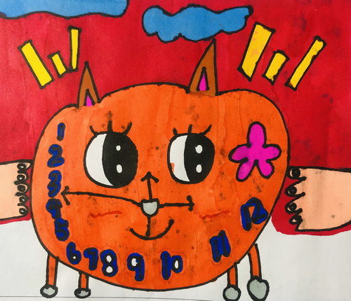漂亮的小钟表创意画获奖