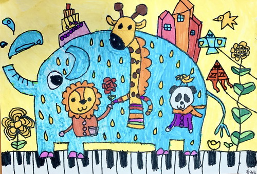 一起去旅行手绘画获奖