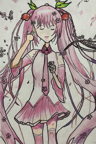 中国军舰六年级绘画