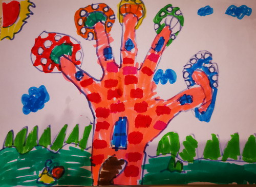 五指屋手绘图片