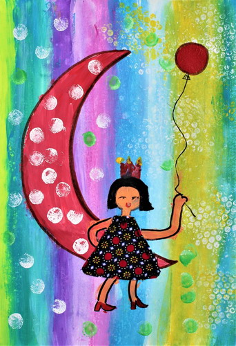 我的梦想手绘画图片