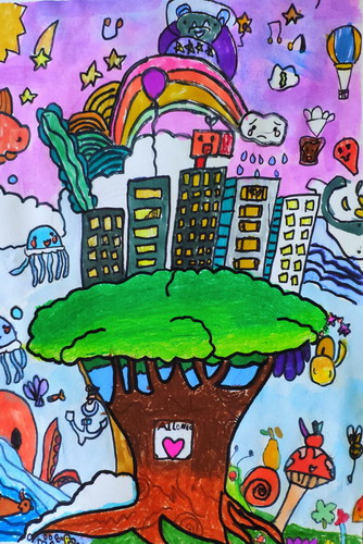 畅想生活画画简单