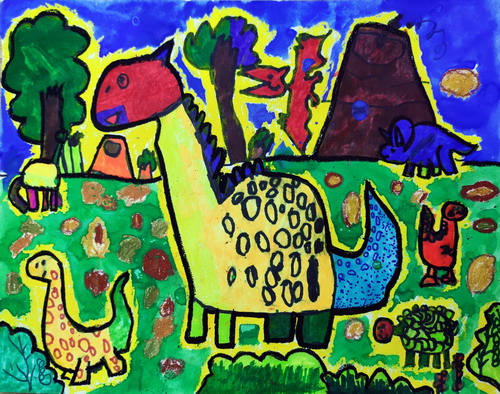 侏罗纪绘画获奖