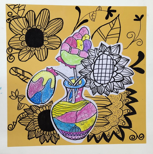 装饰线条画简单好看