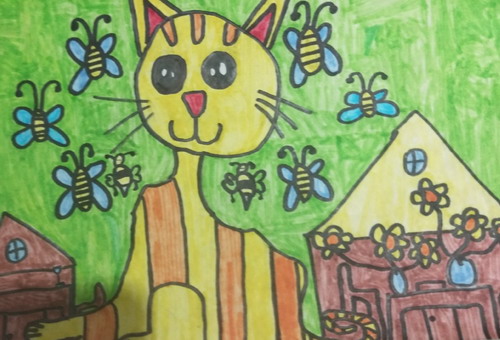 可爱的小猫咪画画好看