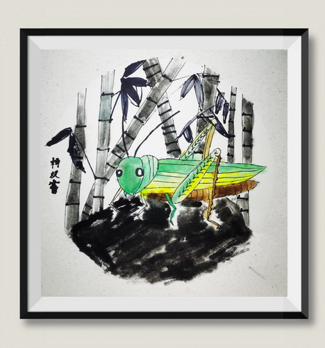 闲暇时间创意画