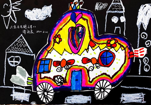 宝石光明之车手绘画获奖