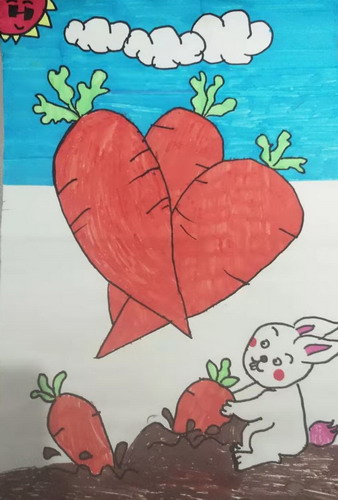 萝卜手绘画简单好看