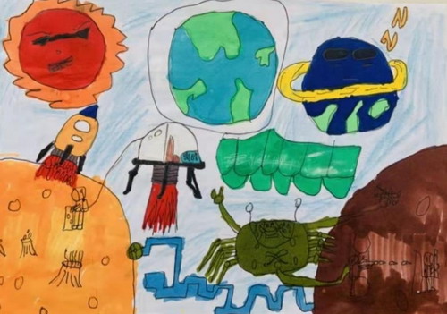 星球大战儿童绘画简单