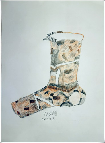 疯狂的草鞋画画简单