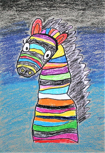 斑马绘画获奖作品