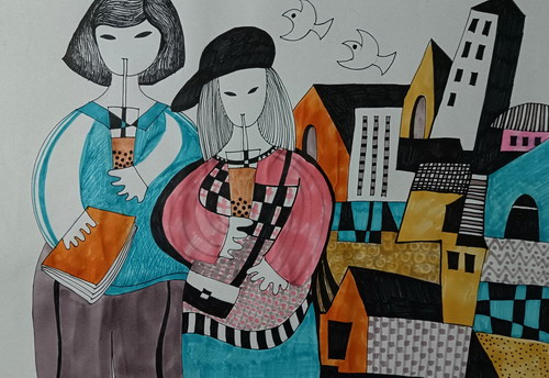 童年时光儿童画