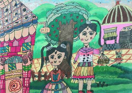 美丽的公主画简单又漂亮