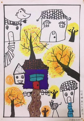 秋日之乡绘画获奖