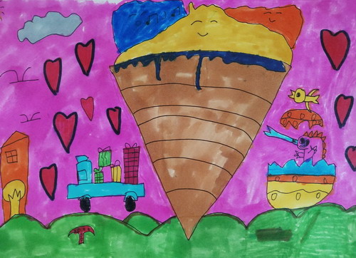 惊奇世界手绘画简单好看