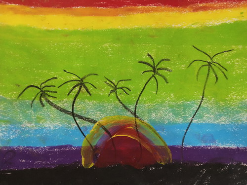 日出多美好绘画作品