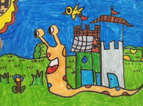 开心的世界手绘画获奖