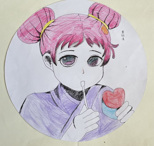 动漫人物儿童绘画