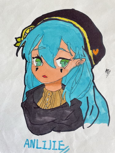 安莉洁儿童绘画获奖