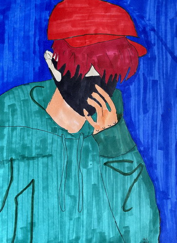 阳光下的纹龙创意画