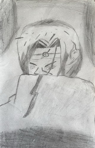 宇智波鼬绘画作品