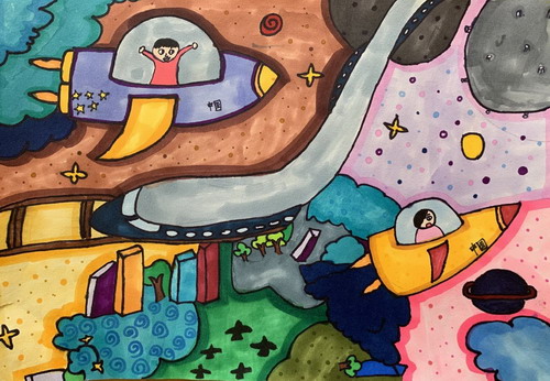 飞速中国画画好看