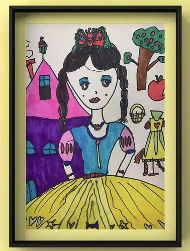 美丽的公主绘画图片