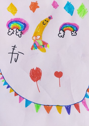 我给月亮做衣裳画画好看