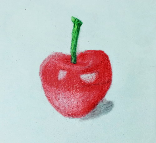 樱桃画画简单