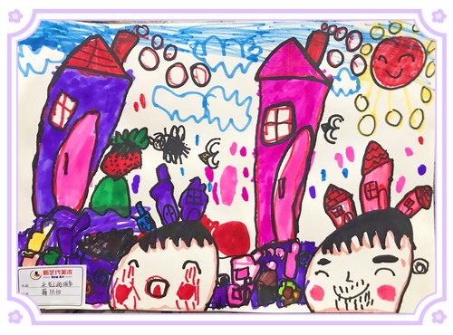 头发上的城市儿童绘画获奖