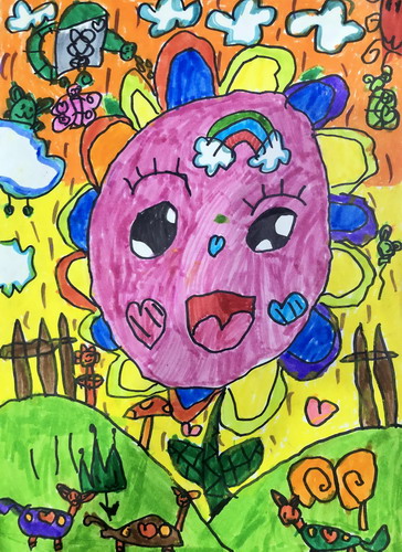 花花大世界儿童画创意