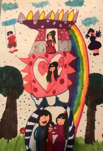 我和我的邻居们儿童画一等奖