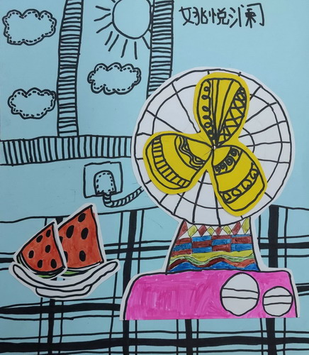 夏天创意画一等奖