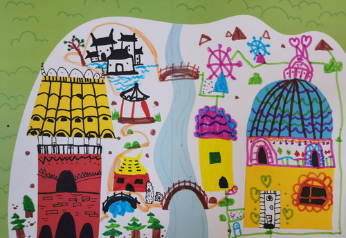 我的梦想家园创意画获奖