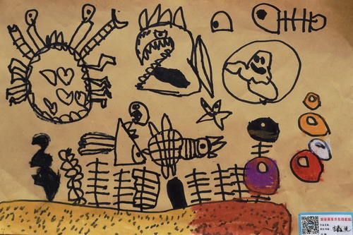 海底世界儿童画获奖