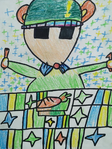 鼠宝宝绘画获奖作品