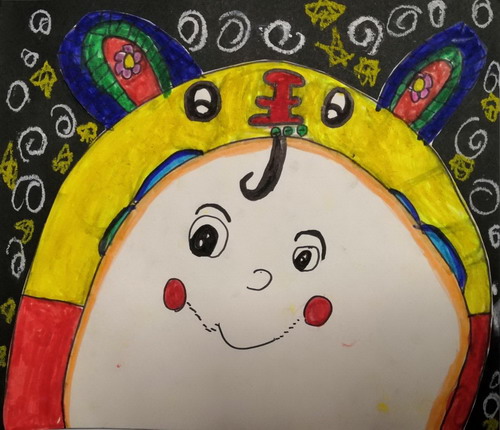 小老虎创意画简单好看