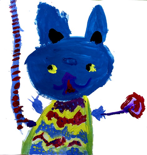 我的好朋友画画简单