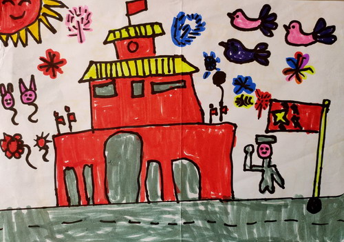 遂州之声创意画一等奖