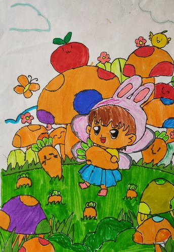 小朋友儿童绘画简单